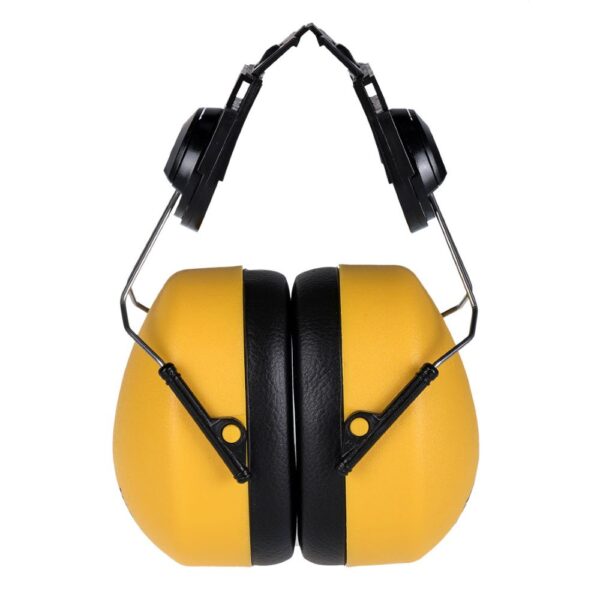 PW42 Portwest clip on ear defenders yellow