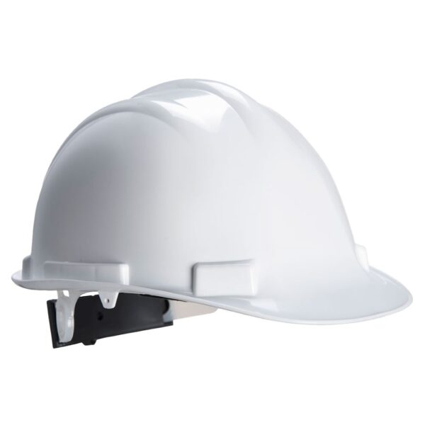 white safety helmet
