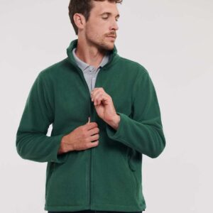 russell 870M winter fleece in bottle green