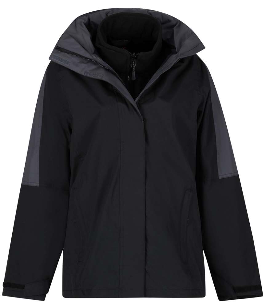 TRA132 REGATTA DEFENDER JACKET - BLACK