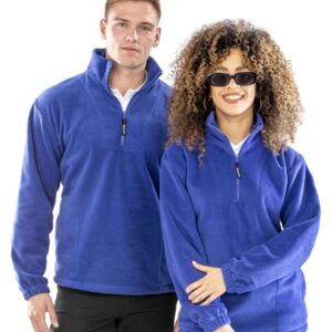 RS33 Result Zip Neck Fleece Royal Blue