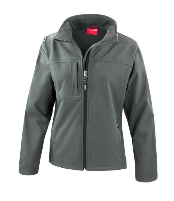 Result Ladies Classic Soft Shell Jacket RS121F Grey