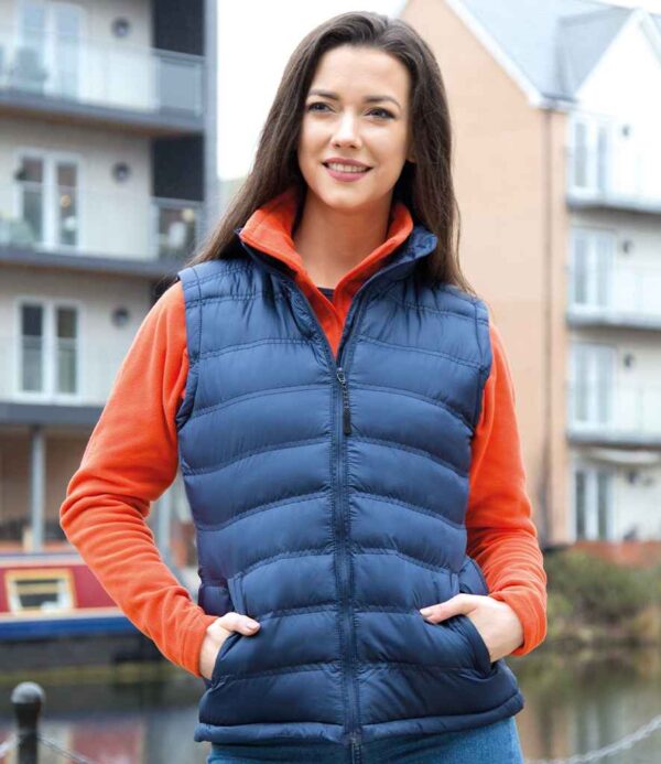 Result Ladies Ice Bird Padded Gilet RS193F Navy