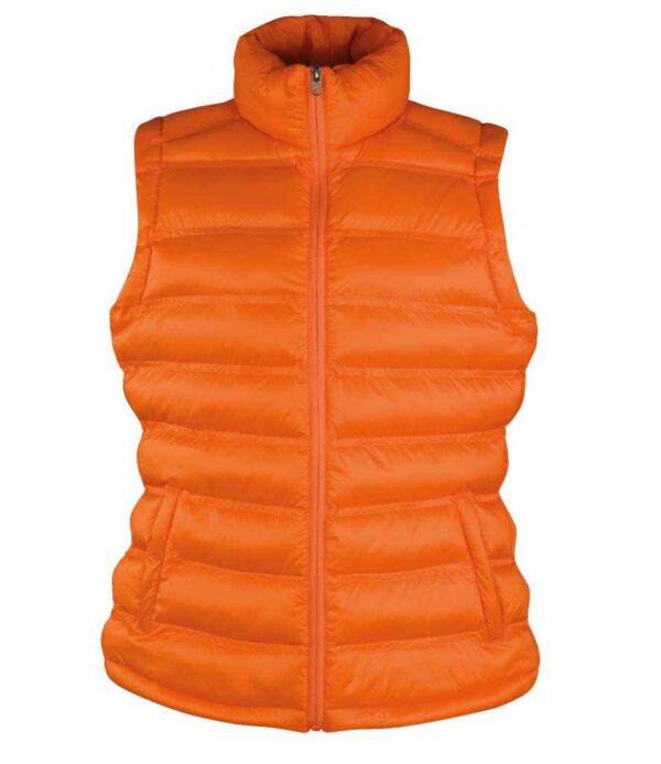 Result Ladies Ice Bird Padded Gilet RS193F Orange
