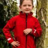 Result RS121B Kid softshell jacket red