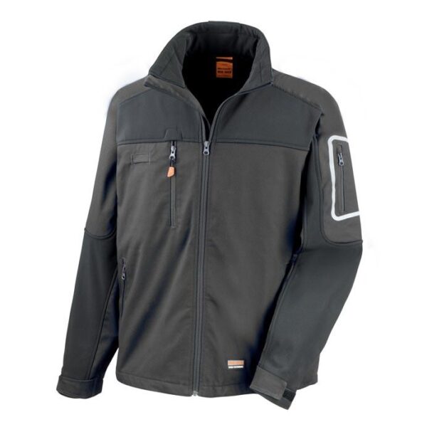 Result Work-Guard Sabre Soft Shell Jacket RS302 Black