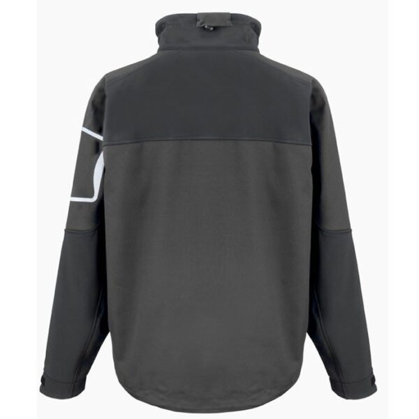 Result Work-Guard Sabre Soft Shell Jacket RS302 black REAR
