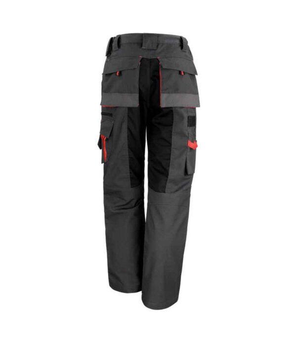 Result Work-Guard Technical Trousers RS310 grey-black rear