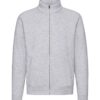 Fruit of the Loom Premium Sweat Jacket SSE92 Heather Grey