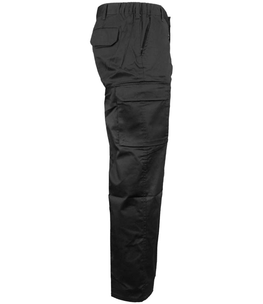 HL210 Warrior Black Cargo Trouser Right View
