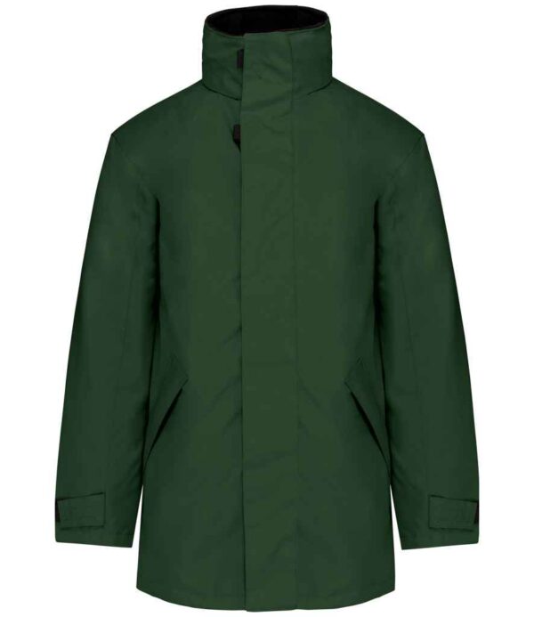 Kariban Parka Jacket KB677 Forest green-black