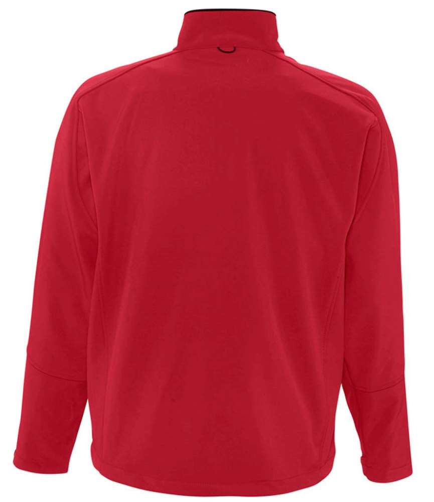 SOLS 46600 SOFTSHELL RED BACK VIEW
