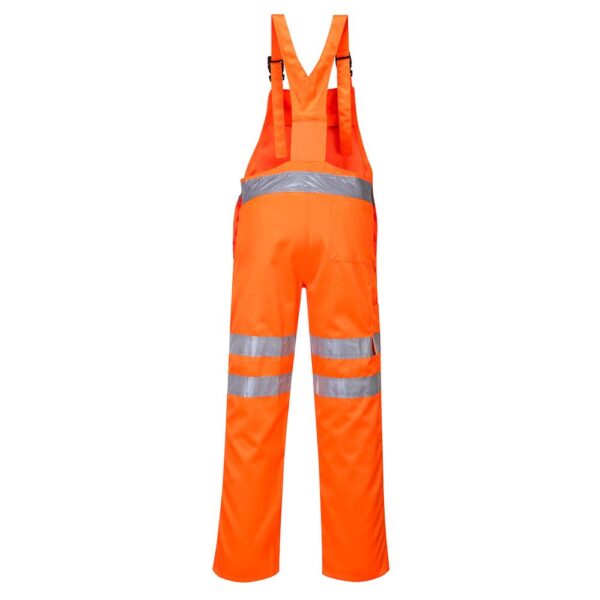 RT43 Portwest hivis bib and brace orange