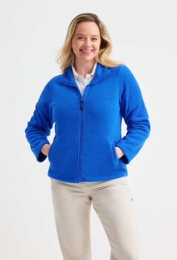 UC608 Uneek Ladies Classic Full Zip Fleece Jacket - Royal Blue