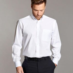 Disley Ballymena Long Sleeve Button Down Collar Shirt