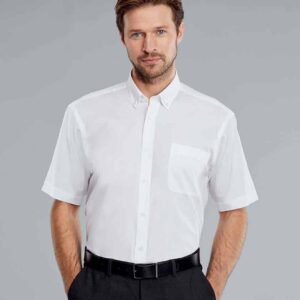 Disley Ballymena Short Sleeve Button Down Collar Shirt