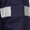 Europa Reflective overall - Navy - sleeve pen pocket