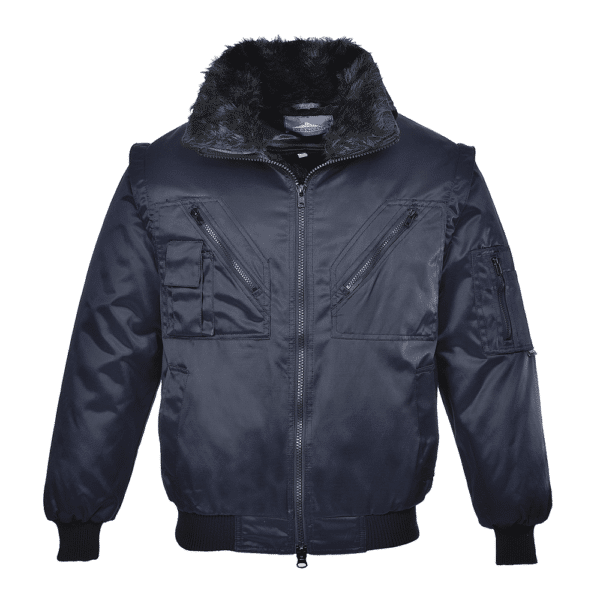 Portwest 4-in-1 Pilot Jacket PJ10 Navy
