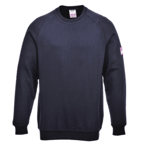 Portwest Flame Resistant Anti-Static Long Sleeve Sweatshirt FR12