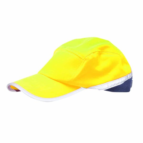 Portwest Hi-Vis Baseball Cap HB10 Yellow