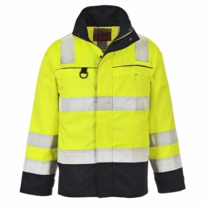 Portwest Hi-Vis Bizflame Multi-Norm FR Anti-Static Jacket FR61