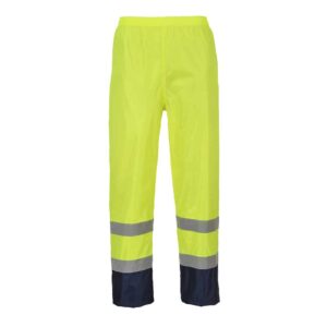 Portwest Hi-Vis Classic Contrast Rain Trousers H444
