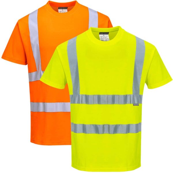 Portwest Hi-Vis Cotton Comfort T-Shirt S170