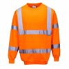 Portwest Hi-Vis Sweatshirt B303 Orange