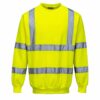 Portwest Hi-Vis Sweatshirt B303 Yellow