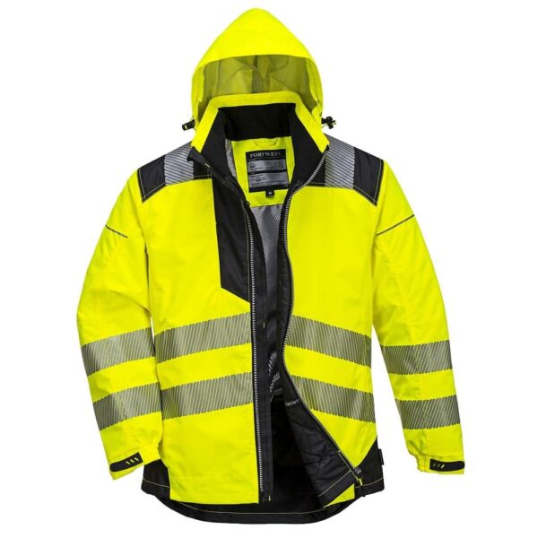 Portwest PW3 Hi-Vis Winter Jacket T400 Yellow