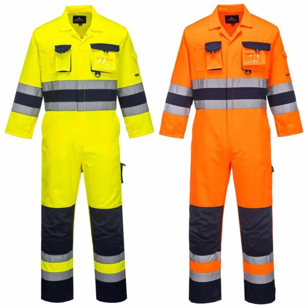 Portwest Texo Hi-Vis Nantes Coverall TX55