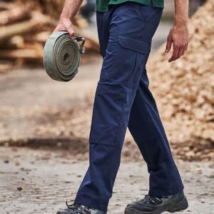 Pro RTX Pro Workwear Cargo Trousers RX600 Navy Blue