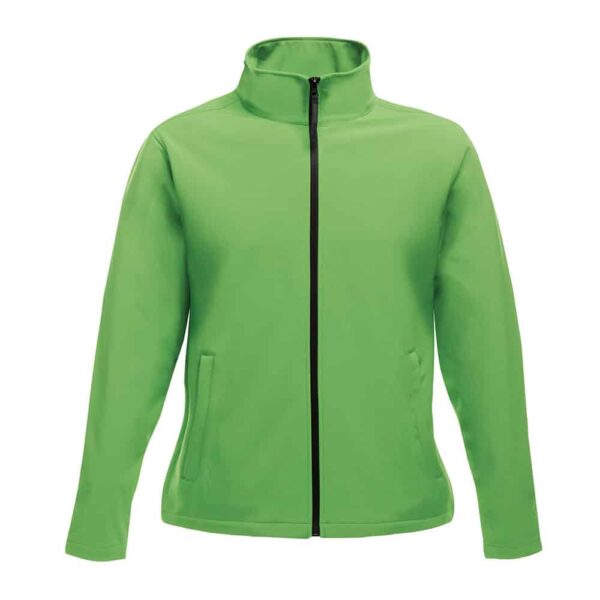 Regatta Ladies Ablaze Printable Softshell Jacket TRA629 Extreme Green Black