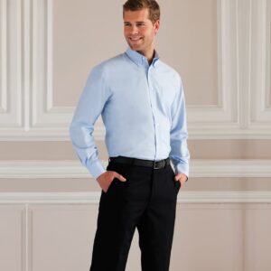 Russell Collection Long Sleeve Oxford Shirt 932M