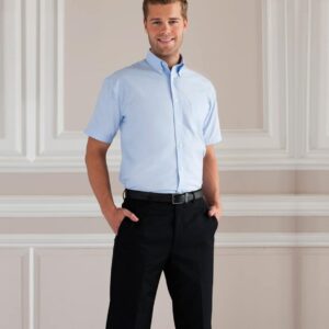 Russell Collection Short Sleeve Oxford Shirt 933M