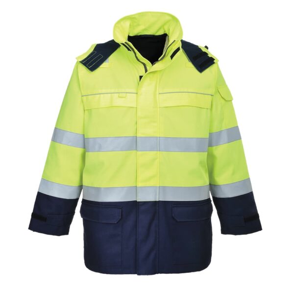 Portwest Hi-Vis FR Anti-Static Multi Arc Jacket FR79