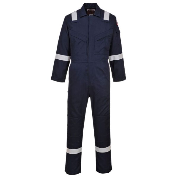 FR28 portwest fr light weight coverall navy