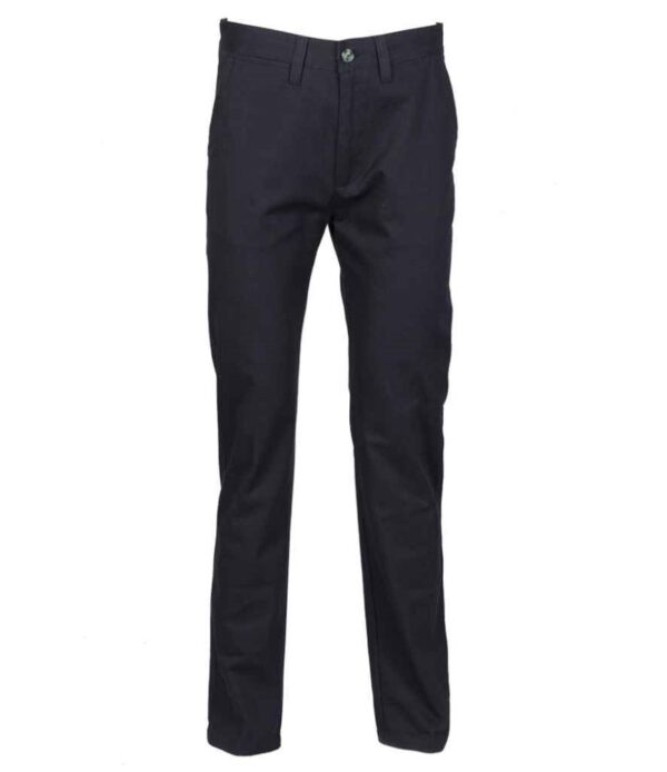 H640 Henbury flat fronted chino trousers navy