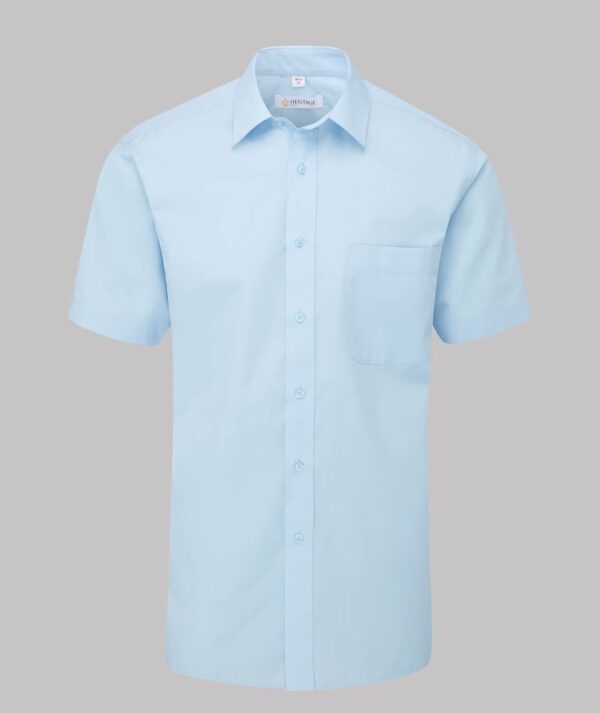 Larne Disley Light blue short sleeve shirt