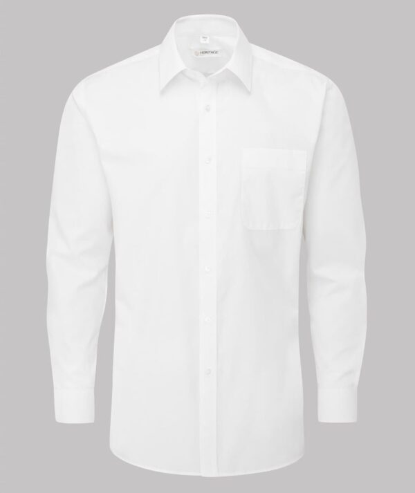 Larne Disley white long sleeve shirt