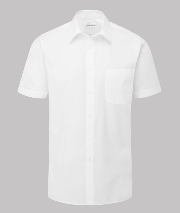 Larne Disley white short sleeve shirt