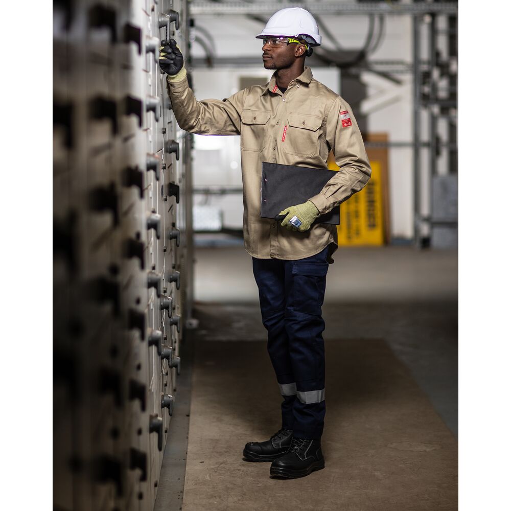 FR89 Portwest Bizflame Lightweight Flame Resistant Shirt FR89 Portwest Lightweight Flame Resistant Shirt