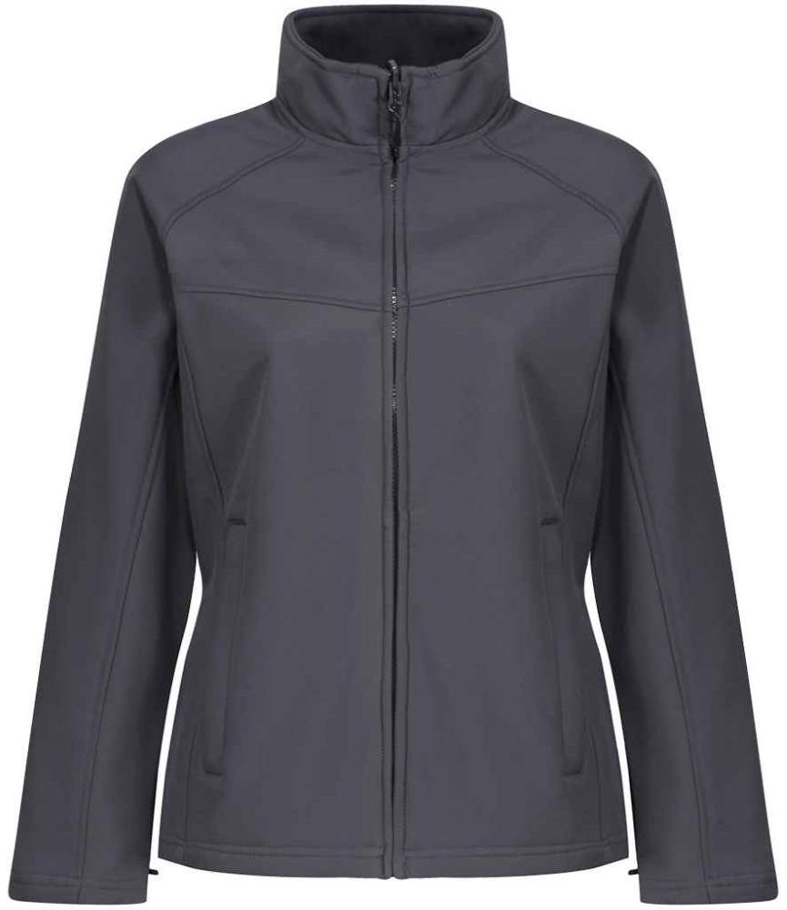 Ladies Softshell Jacket in Seal Grey