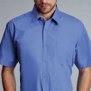 Disley Larne Cotton Rich Short Sleeve Shirt