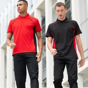 Finden & Hales Performance Panel Polo shirt LV310