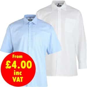 Hammertex Oxford Shirt Cutaway Collar