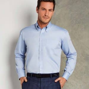 Kustom Kit Long Sleeve Corporate Oxford Shirt K105