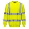 Portwest Hi-Vis Sweatshirt B303 Yellow