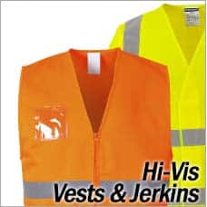 Portwest Hi-Vis Vests and Jerkins