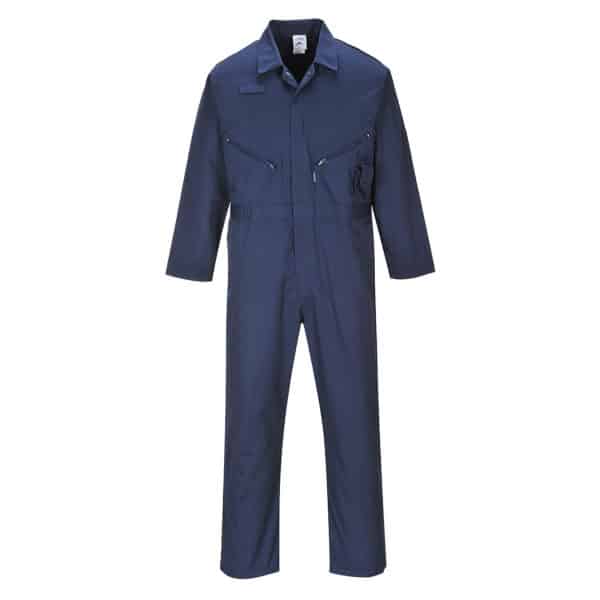 Portwest Liverpool Zip Coverall C813 Navy Blue